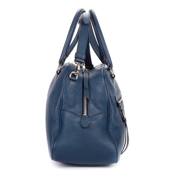 Front Zip Pocket Bowling Tote Schultertasche - Image 4