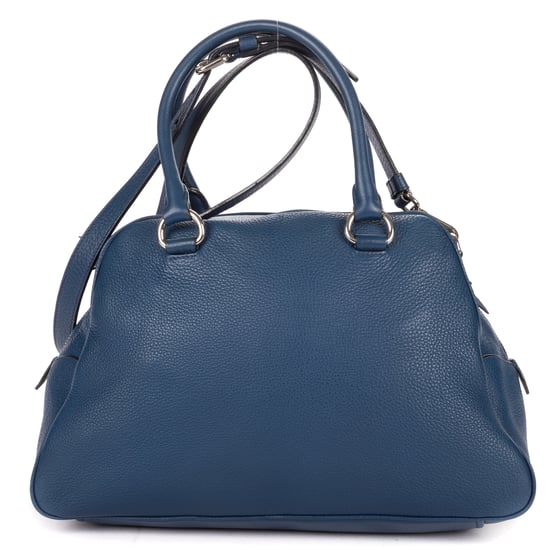Front Zip Pocket Bowling Tote Schultertasche - Image 5