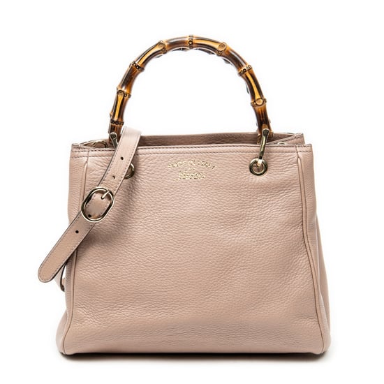 Small Bamboo Shopper Tote Schultertasche - Image 1