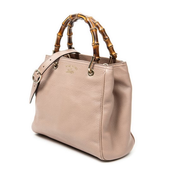 Small Bamboo Shopper Tote Schultertasche - Image 2