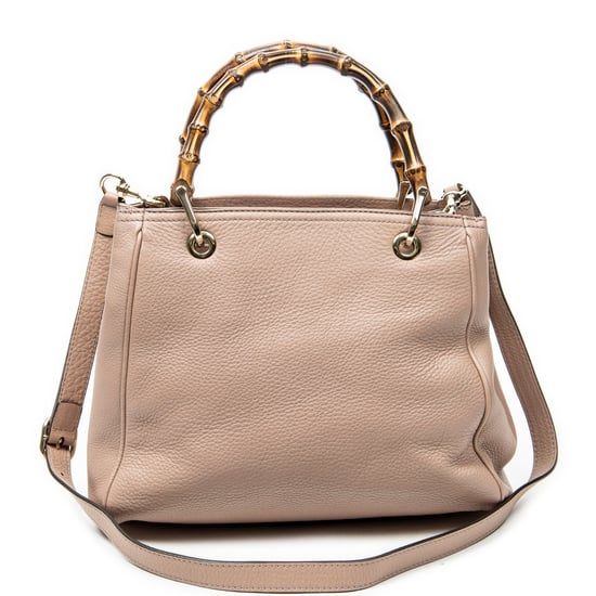 Small Bamboo Shopper Tote Schultertasche - Image 5