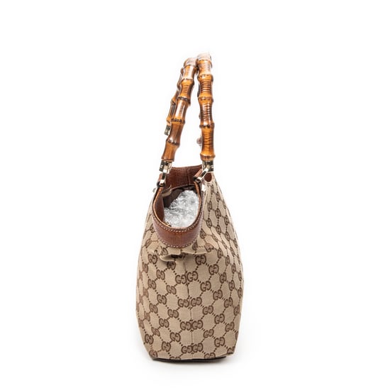 Small Bamboo Tote   Schultertasche - Image 3