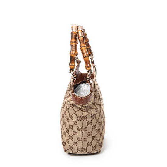 Small Bamboo Tote   Schultertasche - Image 4