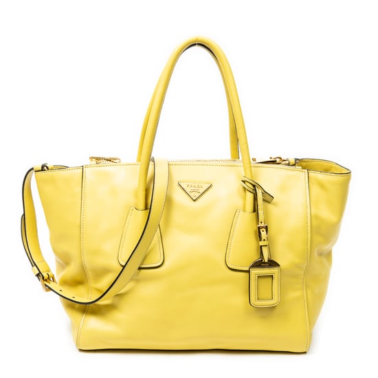 Twin Pocket Double Handle Tote Umhängetasche - Image 1