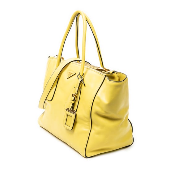 Twin Pocket Double Handle Tote Umhängetasche - Image 2