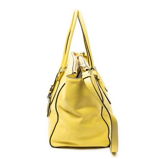 Twin Pocket Double Handle Tote Umhängetasche - Image 3