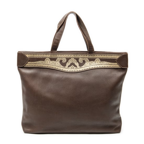 Vintage Large Tote Schultertasche - Image 1