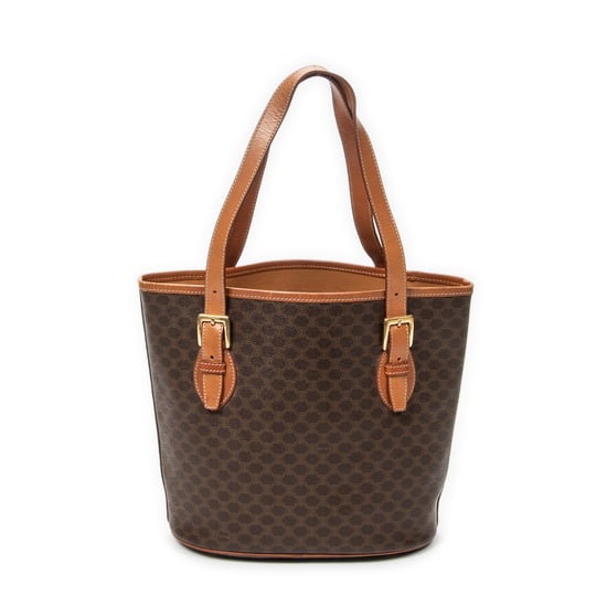 Vintage Bucket Tote Schultertasche - Image 1