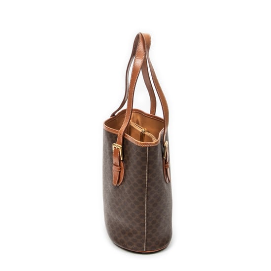 Vintage Bucket Tote Schultertasche - Image 4