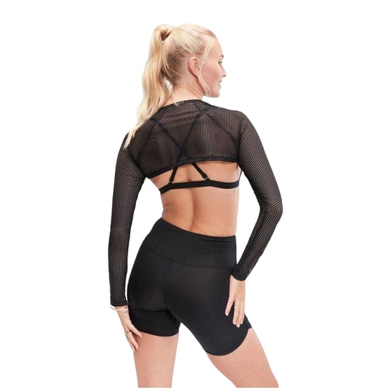 Speedo - Kurzes Top für Damen, Performance, Netzmaterial (Bunt) - Image 3