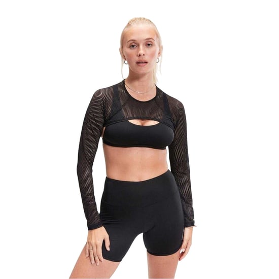 Speedo - Kurzes Top für Damen, Performance, Netzmaterial (Bunt) - Image 4