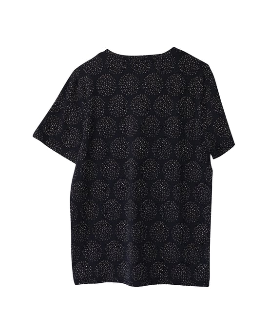 A.P.C. Pre-owned Polka‑Dot T-Shirt mit Rundhalsausschnitt, kurzärmelig, Baumwolle - Schwarz - Image 2