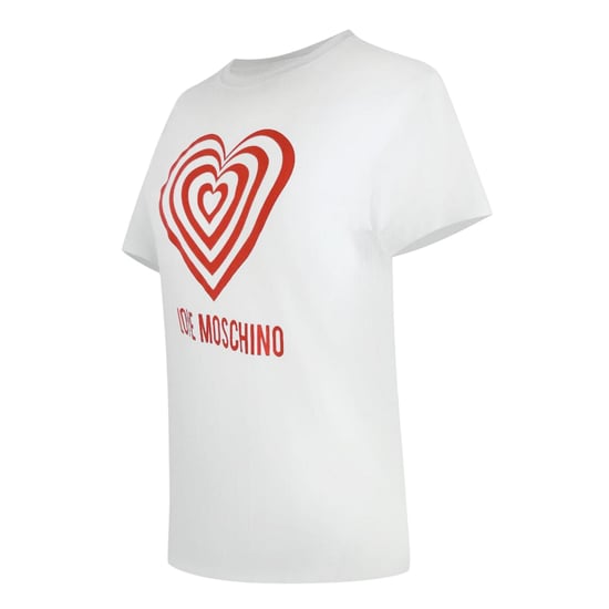 Love Moschino - "Hypno" T-Shirt für Damen (Weiß) - Image 3