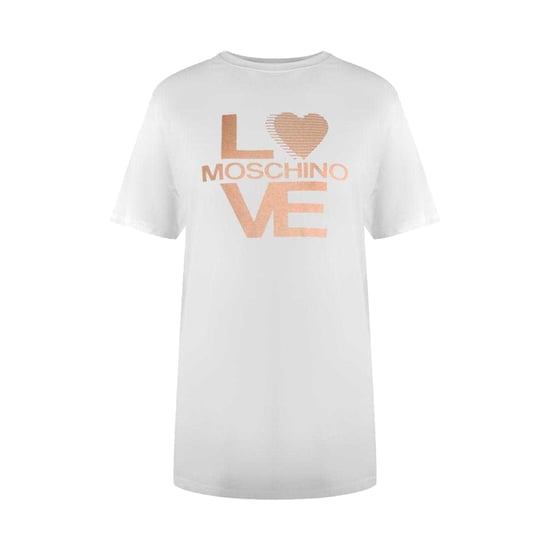 Love Moschino - T-Shirt für Damen, Logo (Weiß) - Image 1