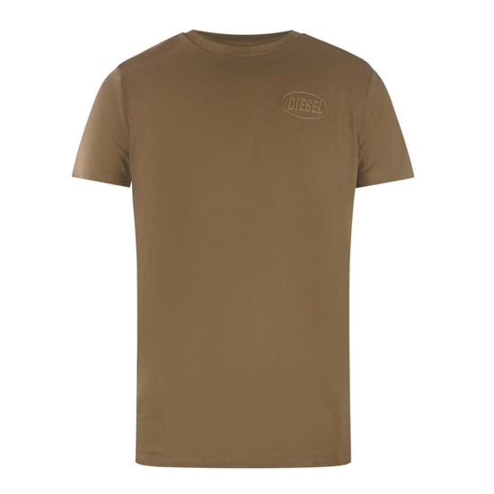 Diesel - T-Shirt für Herren, Logo, Baumwolle (Braun) - Image 1