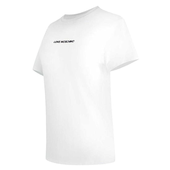 Love Moschino - "Love" T-Shirt für Damen, Alltag, kurzärmlig (Weiß) - Image 3