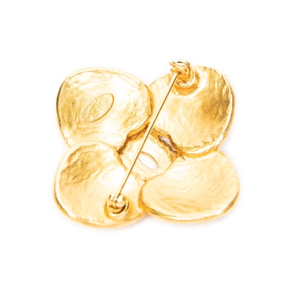 CC Clover Brooch Brosche - Image 2