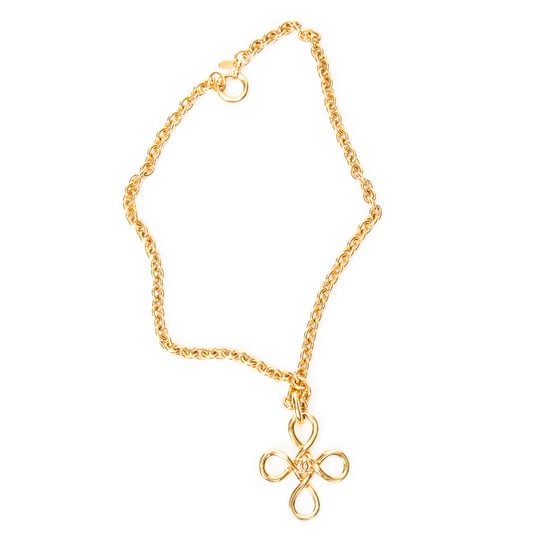 CC Quad Loop Pendant Necklace Halskette - Image 1
