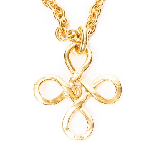 CC Quad Loop Pendant Necklace Halskette - Image 3