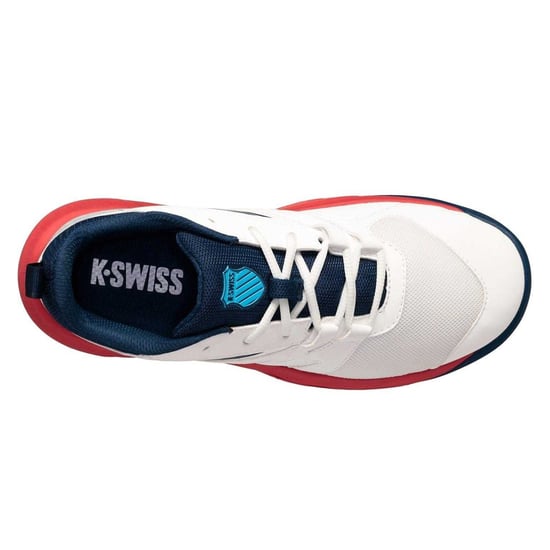 K-Swiss - "Speed Trac" Pumps für Jungen (Weiß/Blau) - Image 3