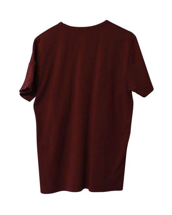 A.P.C. Kurzarm Crewneck T-Shirt mit Tasche aus roter Baumwolle - Image 2