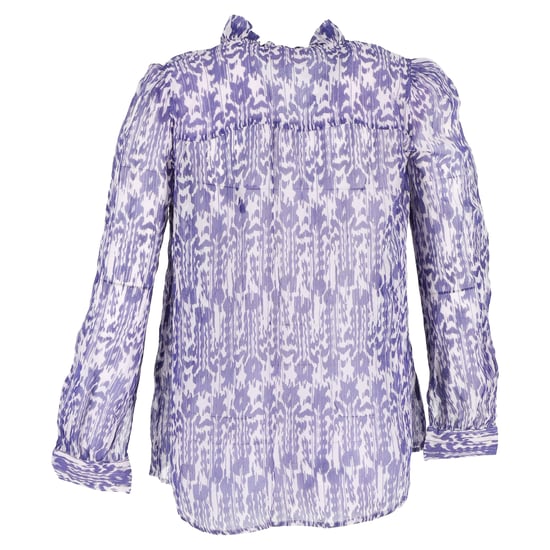 Étoile Isabel Marant Bedruckte Bluse aus blauer Seide - Image 3