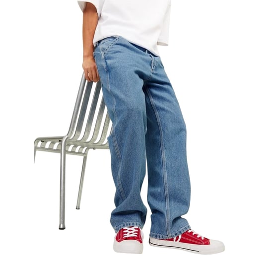 Jack And Jones - "Eddie Worker" Jeans für Herren (Blaues Denim) - Image 5