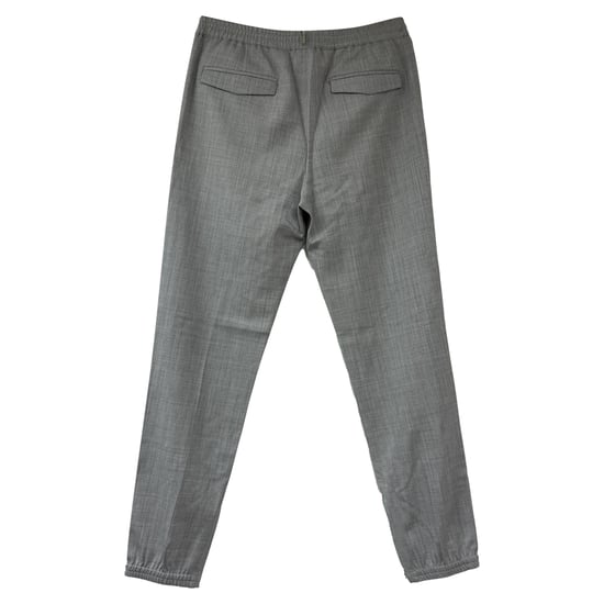 Dior Maßgeschneiderte Jogginghose aus grauer Wolle - Image 2
