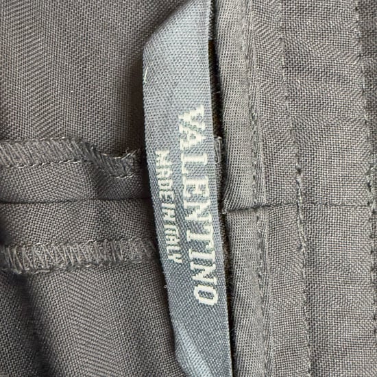 Valentino Garavani Sportliche Track Pants mit Seitenstreifen aus schwarzem Polyester - Image 3