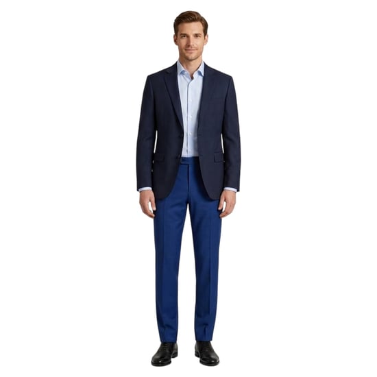 Boss - "H-Genius" Chino für Herren (Blau) - Image 1