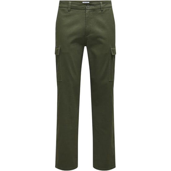 Only - Cargo-Hose für Herren (Oliv) - Image 1