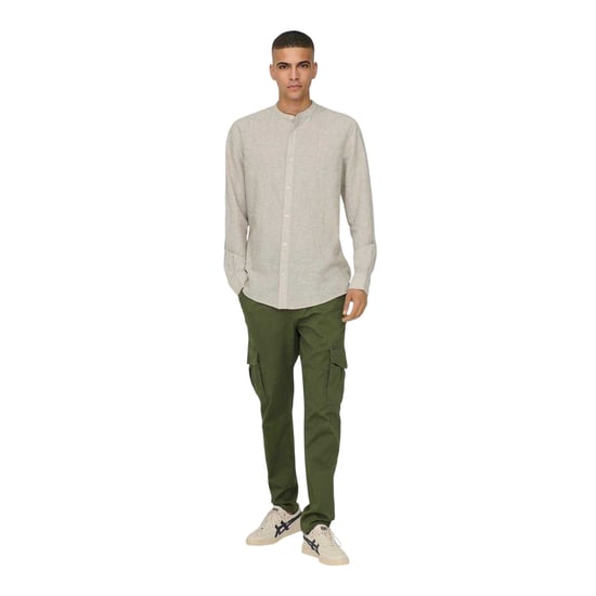 Only - "Dean" Cargo-Hose für Herren (Oliv) - Image 1