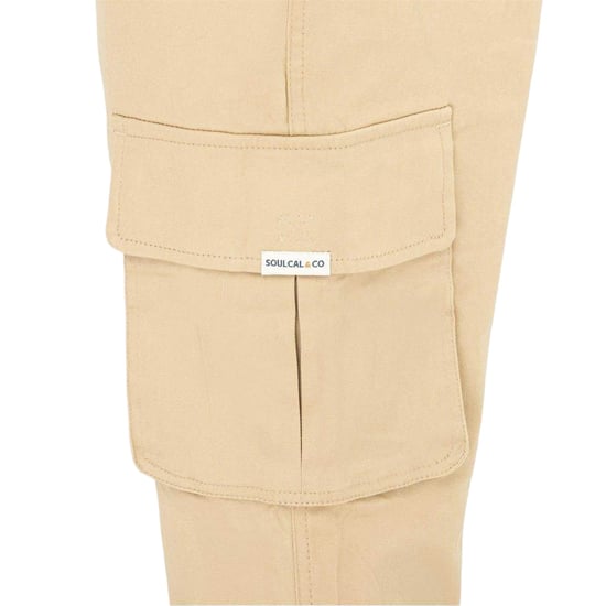 SoulCal - Cargo-Hose für Herren (Cremefarbe) - Image 4