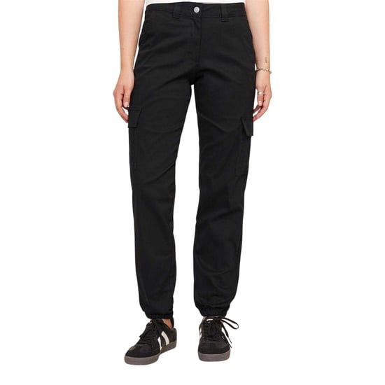 JJXX - "Kendal" Cargo-Hose für Damen (Schwarz) - Image 1