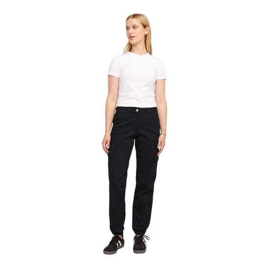 JJXX - "Kendal" Cargo-Hose für Damen (Schwarz) - Image 4