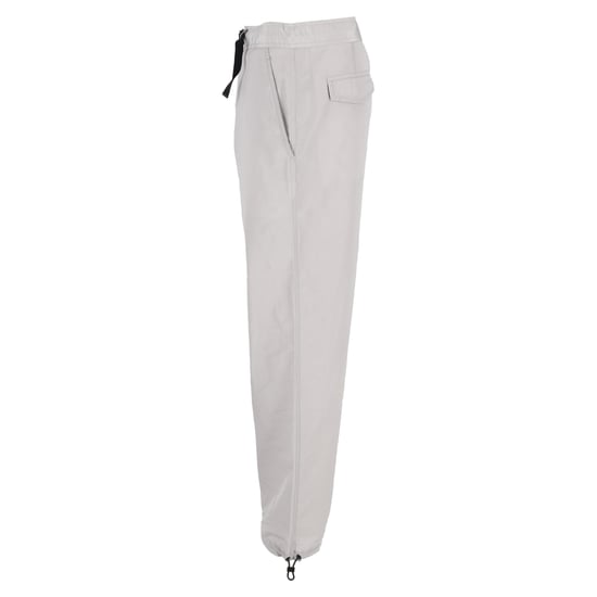 Dior Cargo-Hosen mit Schnürsaum aus grauer Baumwolle und Schnalle - Image 2