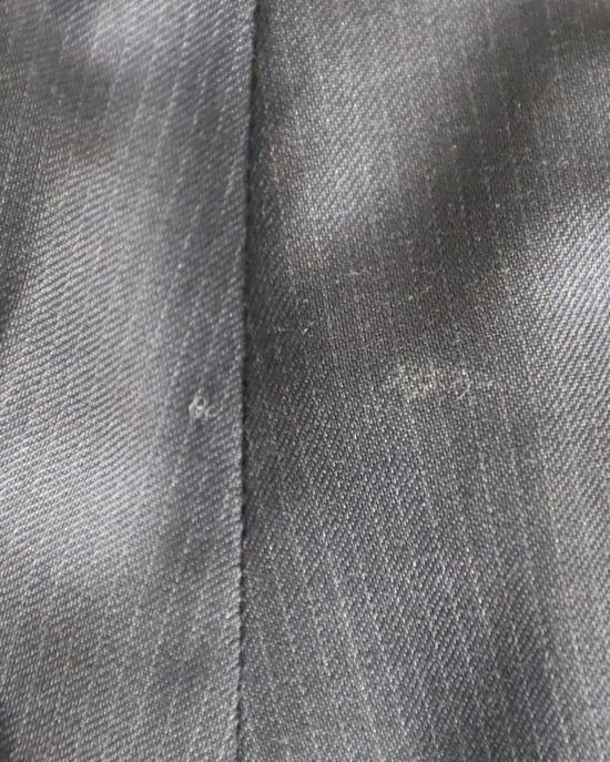 Kenzo Nadelstreifen-Stoffhose aus grauer Wolle - Image 3