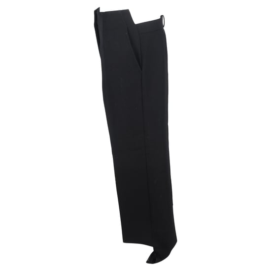 Celine Asymmetrische Hose aus schwarzer Wolle - Image 2