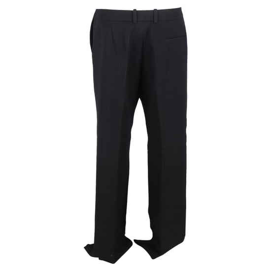 Celine Asymmetrische Hose aus schwarzer Wolle - Image 3