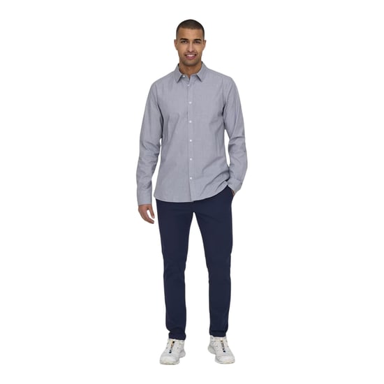 Only - Hosen für Herren (Dunkel-Marineblau) - Image 4