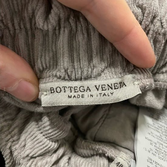 Bottega Veneta Hose mit geradem Bein aus grauem Cord - Image 3