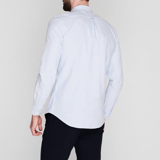 Farah - Button-Down-Hemd für Herren, Oxford-Stil, Langärmlig (Himmelblau) - Image 4