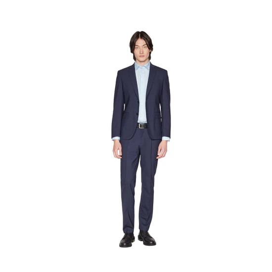 Boss - Anzugjacke für Herren, Reverskragen (Blau) - Image 4