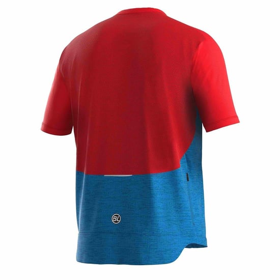 Bicycle Line - "Sentiero" Radfahr-Trikot für Herren, kurzärmlig (Avio-Blau) - Image 2