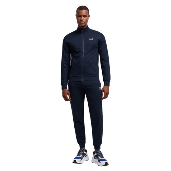 Emporio Armani EA7 - Trainingsanzug-Set für Herren, Baumwollmischung (Marine) - Image 3