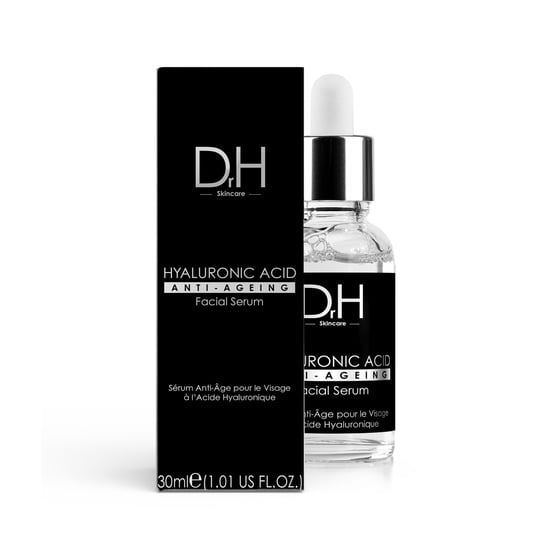 Dr H Anti-Aging-Gesichtsserum mit Hyaluronsäure + Tagescreme - Image 3