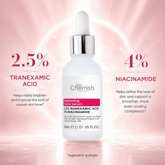 skinChemists Aufhellendes Gesichtsserum mit 2,5 % Tranexamsäure und 4 % Niacinamid, 30 ml - Image 2