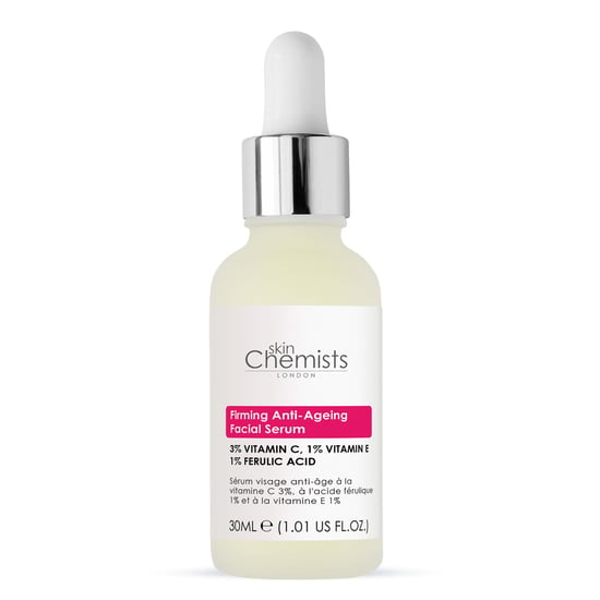 skinChemists Anti-Aging-Gesichtsserum mit 3 % Vitamin C, 1 % Ferulasäure und 1 % Vitamin E, 30 ml - Image 4