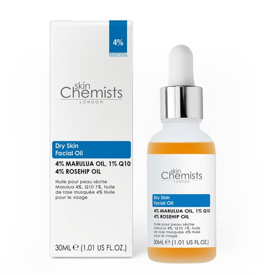 skinChemists Anti-Aging-Gesichtsserum für trockene Haut, 30 ml, mit Marulaöl (4 %), Q10 (1 %) und Hagebuttenöl (4 %) - Image 1
