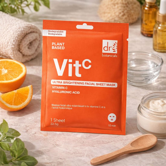 Dr. Botanicals Ultra-aufhellende Anti-Aging-Gesichtsmaske mit Vitamin C und Hyaluronsäure, 10er-Packung - Image 2